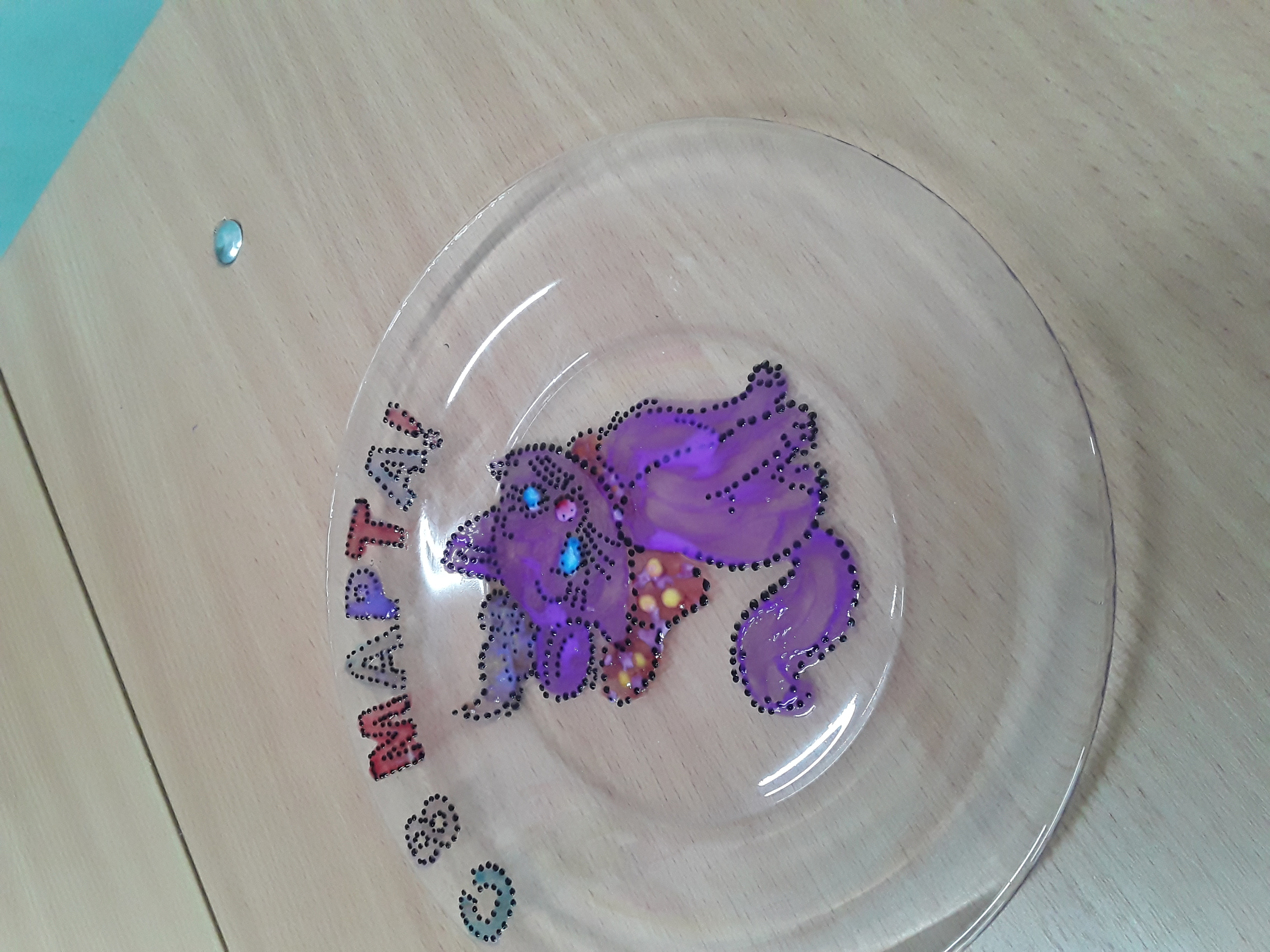 Выездной мастер-класс в школу: Витражная роспись