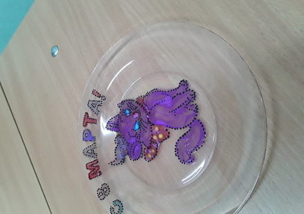 Выездной мастер-класс в школу: Витражная роспись