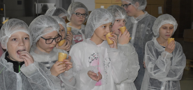 Экскурсия на фабрику мороженого Колибри